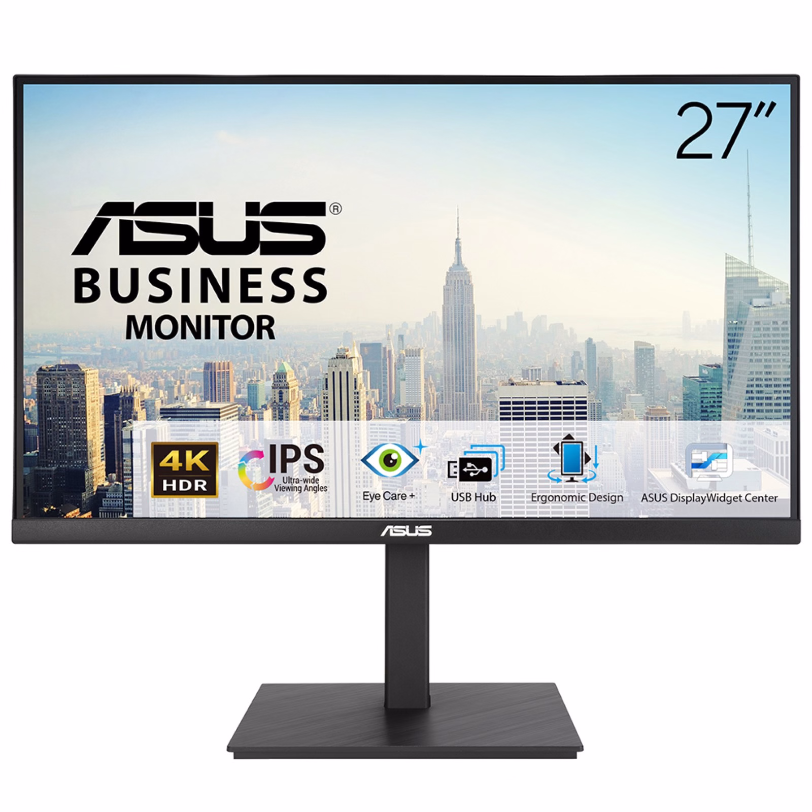 Monitor Asus VA27UQSB 27'' UltraHD/4K IPS Adaptive-Sync HDR Nero