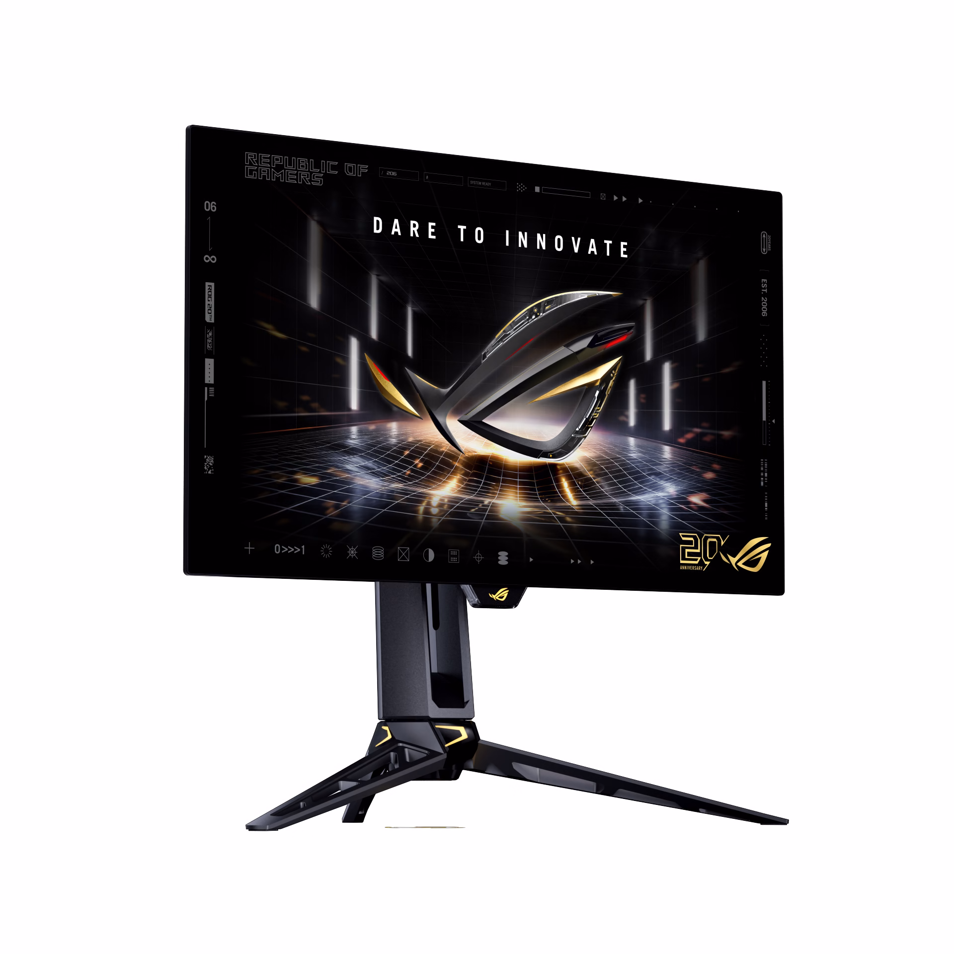 Monitor Da Gaming ASUS ROG Swift OLED PG27AQWP-G 20Edition 27" WQHD 720Hz WOLED G-SYNC Nero 9 Monitor Da Gaming ASUS ROG Swift OLED PG27AQWP-G 20Edition 27" WQHD 720Hz WOLED G-SYNC Nero - immagine 9