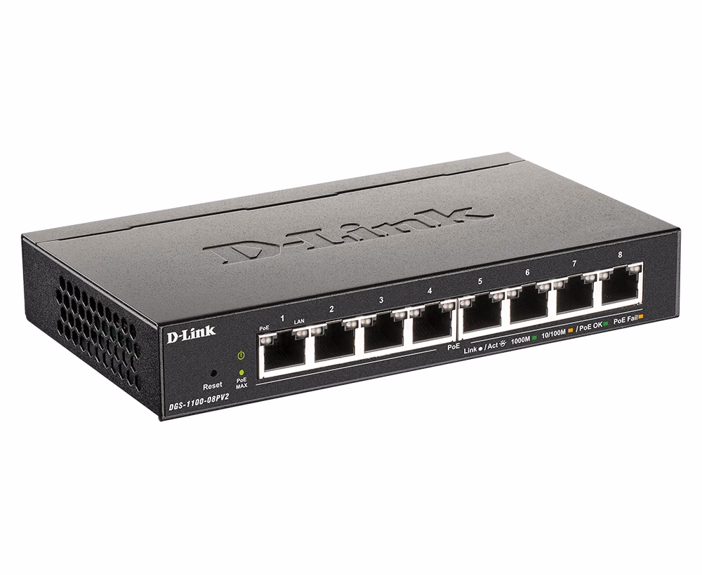 SWITCH D-LINK DGS-1100-08PV2/E 2 SWITCH D-LINK DGS-1100-08PV2/E - immagine 2