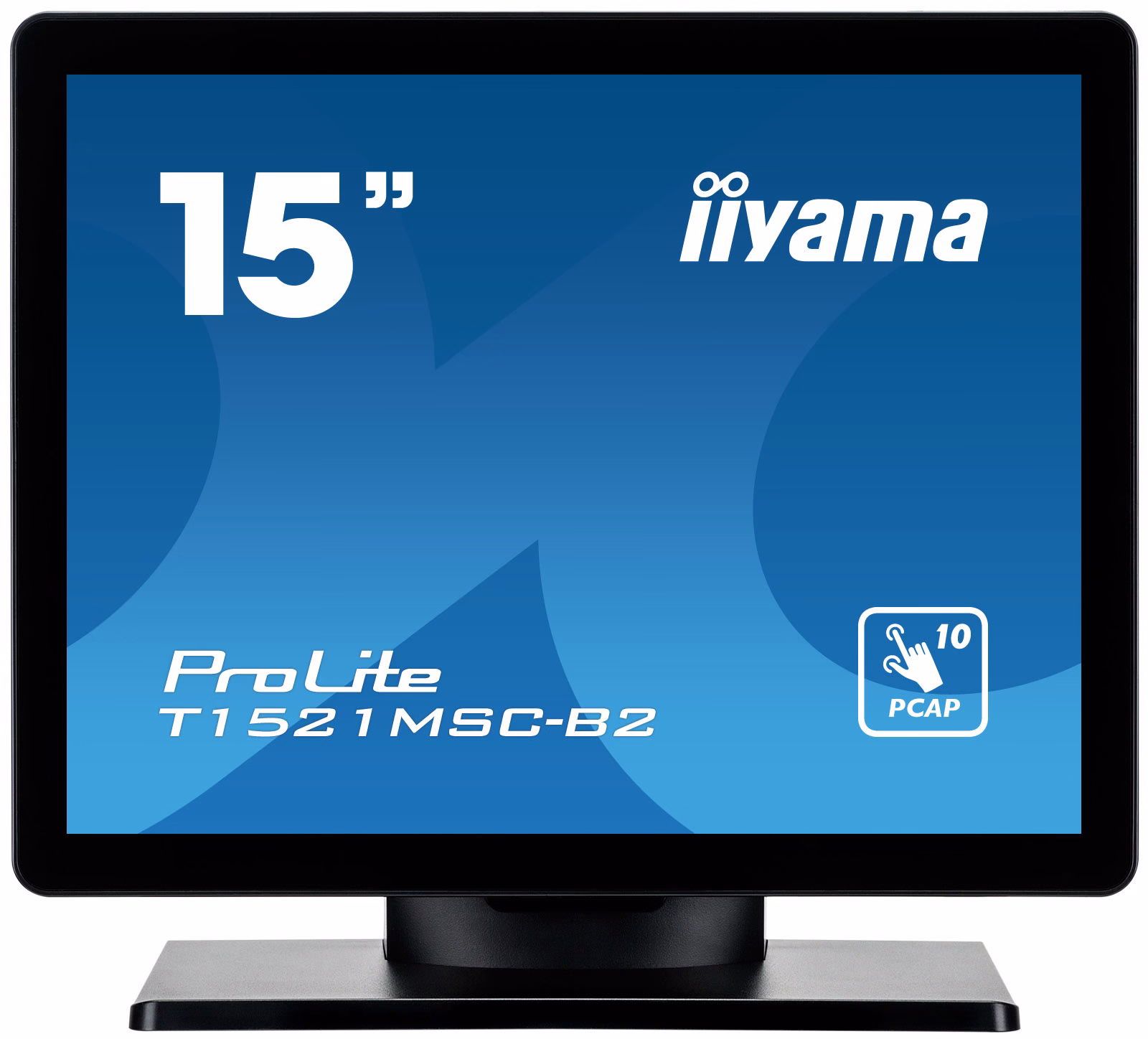 Monitor Iiyama ProLite T1521MSC-B2 15'' XGA Led Nero 2 Monitor Iiyama ProLite T1521MSC-B2 15'' XGA Led Nero - immagine 2