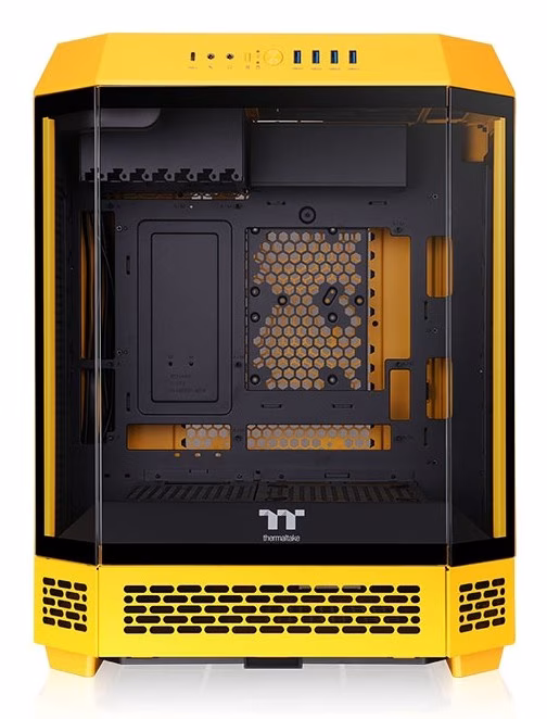 Case Thermaltake The Tower 600 Midi Tower ATX Vetro Temperato Giallo