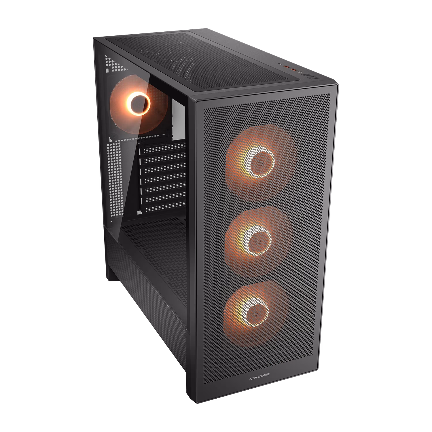 COUGAR CASE MID TOWER MX230 RGB NERO 3x120 + 1x120 ARGB supp 360AIO