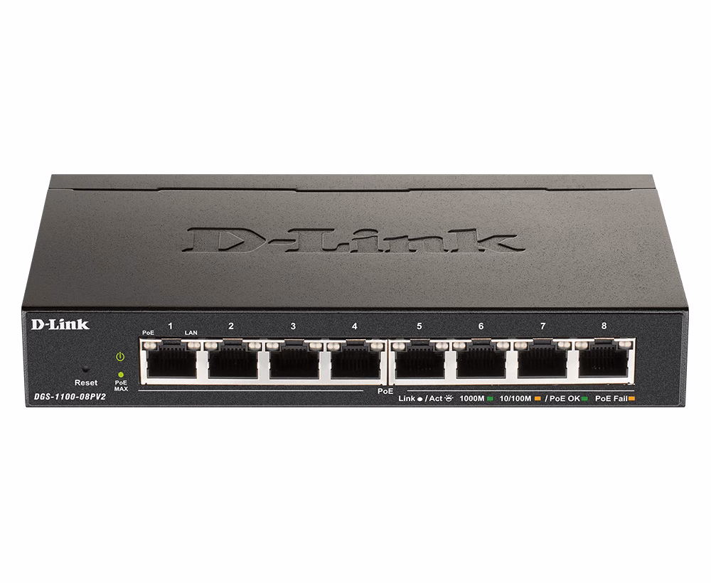 SWITCH D-LINK DGS-1100-08PV2/E