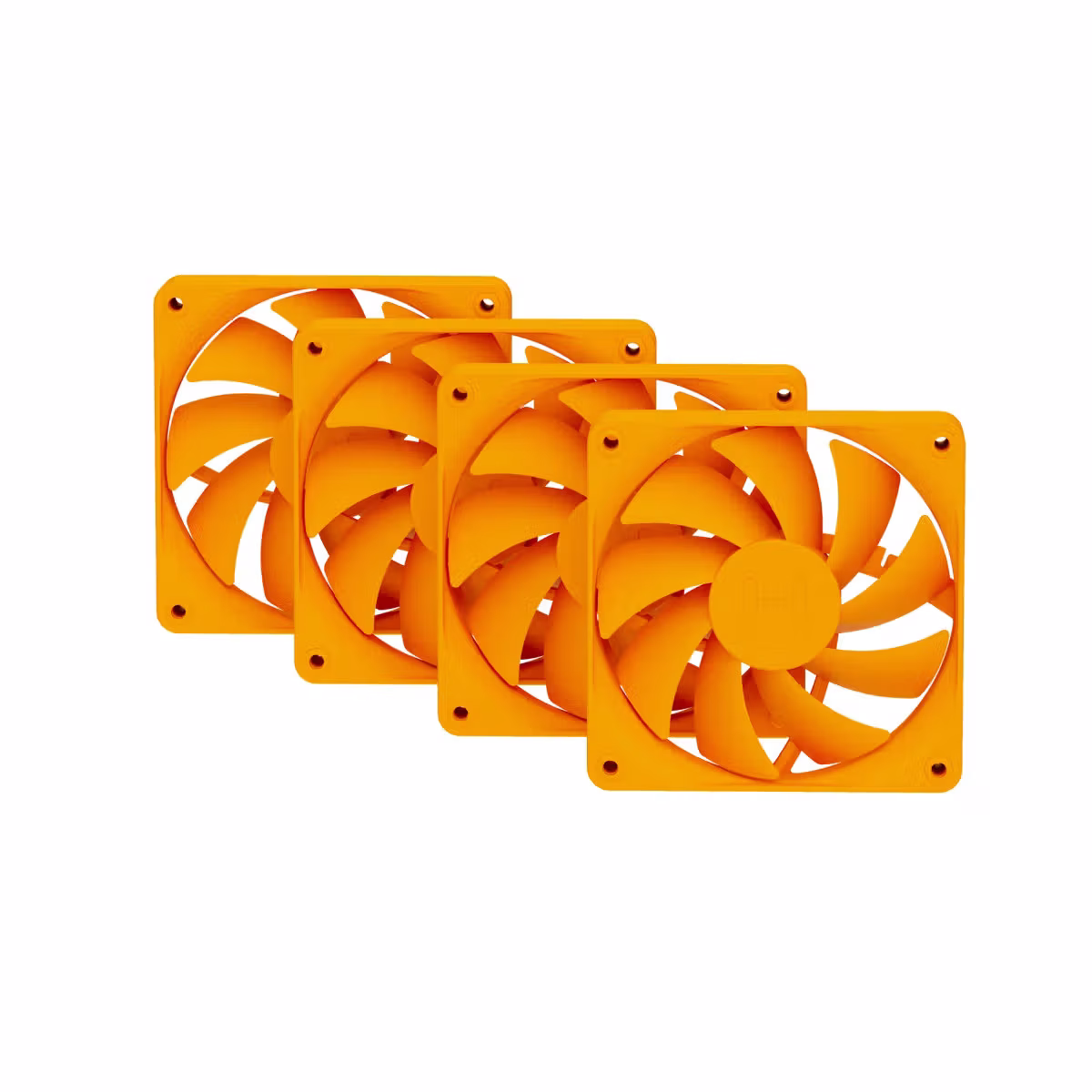 HYTE FAN CASE FA12 PWM FAN 4 PACK 4x 120*120*25mm ASTRAL ORANGE