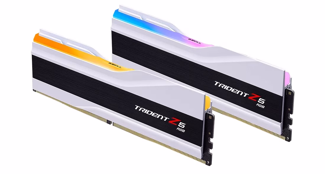 Ram G.SKILL TRIDENT Z5 DDR5 6000Mhz 32GB (2x16) RGB XMP 3.0 CL36 BIANCO