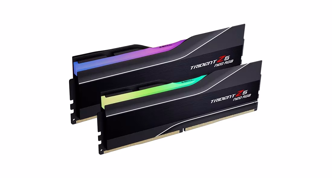 Ram G.SKILL TRIDENT Z5 NEO DDR5 6400MHz 48GB (2x24) RGB EXPO CL32 NERO