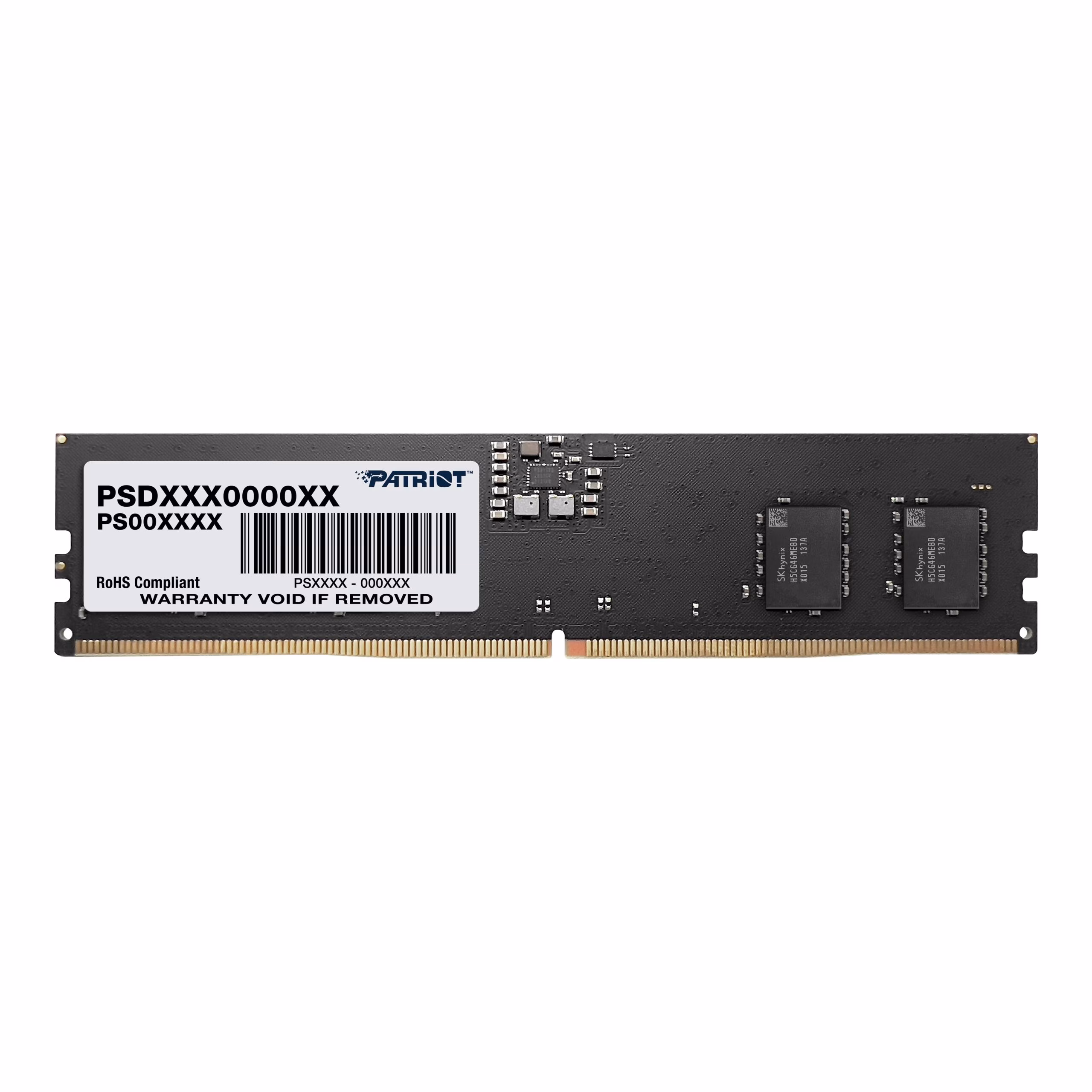 RAM PATRIOT SIGNATURE DDR5 5600Mhz 16GB (1x16) NERO CL46