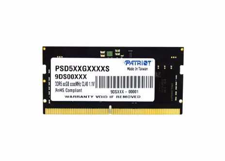 Ram Patriot Signature SO-DIMM DDR5 4800Mh (1x8) 8GB CL40