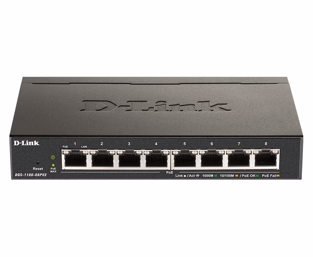 SWITCH D-LINK DGS-1100-08PV2/E