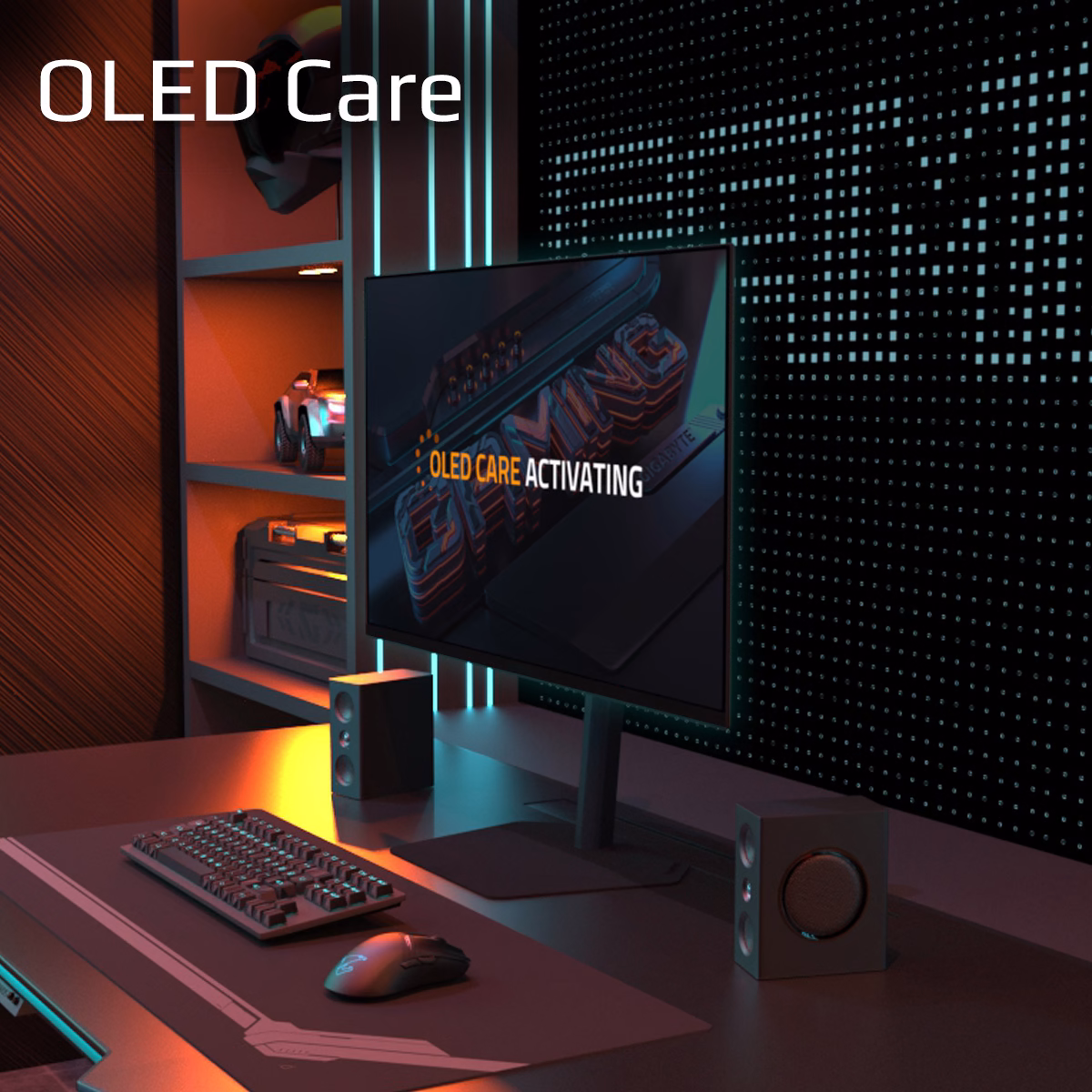 Monitor GIGABYTE MO27Q2 27" 240Hz OLED FreeSync Premium Pro Nero 11 Monitor GIGABYTE MO27Q2 27" 240Hz OLED FreeSync Premium Pro Nero - immagine 11
