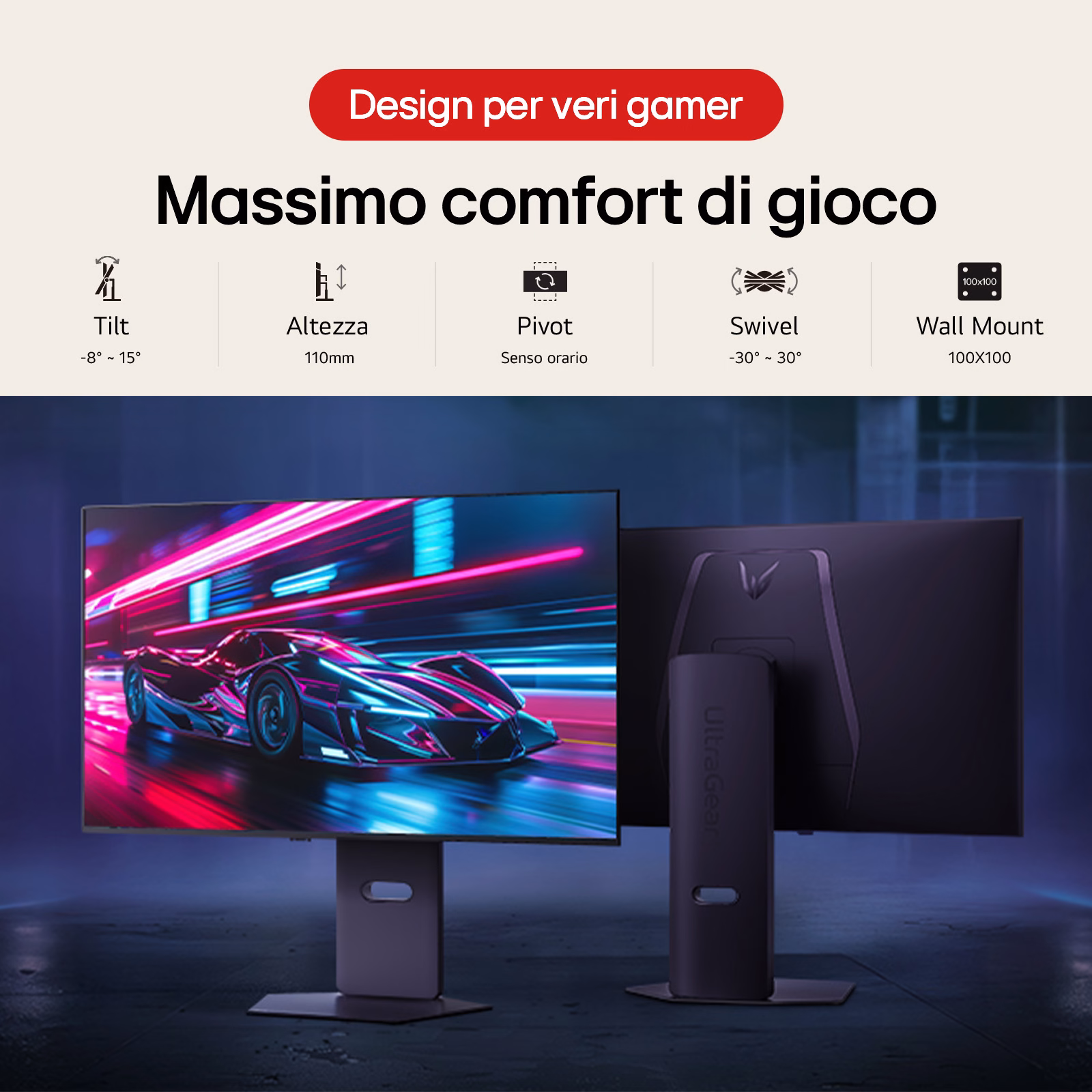 Monitor LG UltraGear OLED GX8 32GX850A-B 4K 32" 330Hz WOLED G-SYNC 8 Monitor LG UltraGear OLED GX8 32GX850A-B 4K 32" 330Hz WOLED G-SYNC - immagine 8