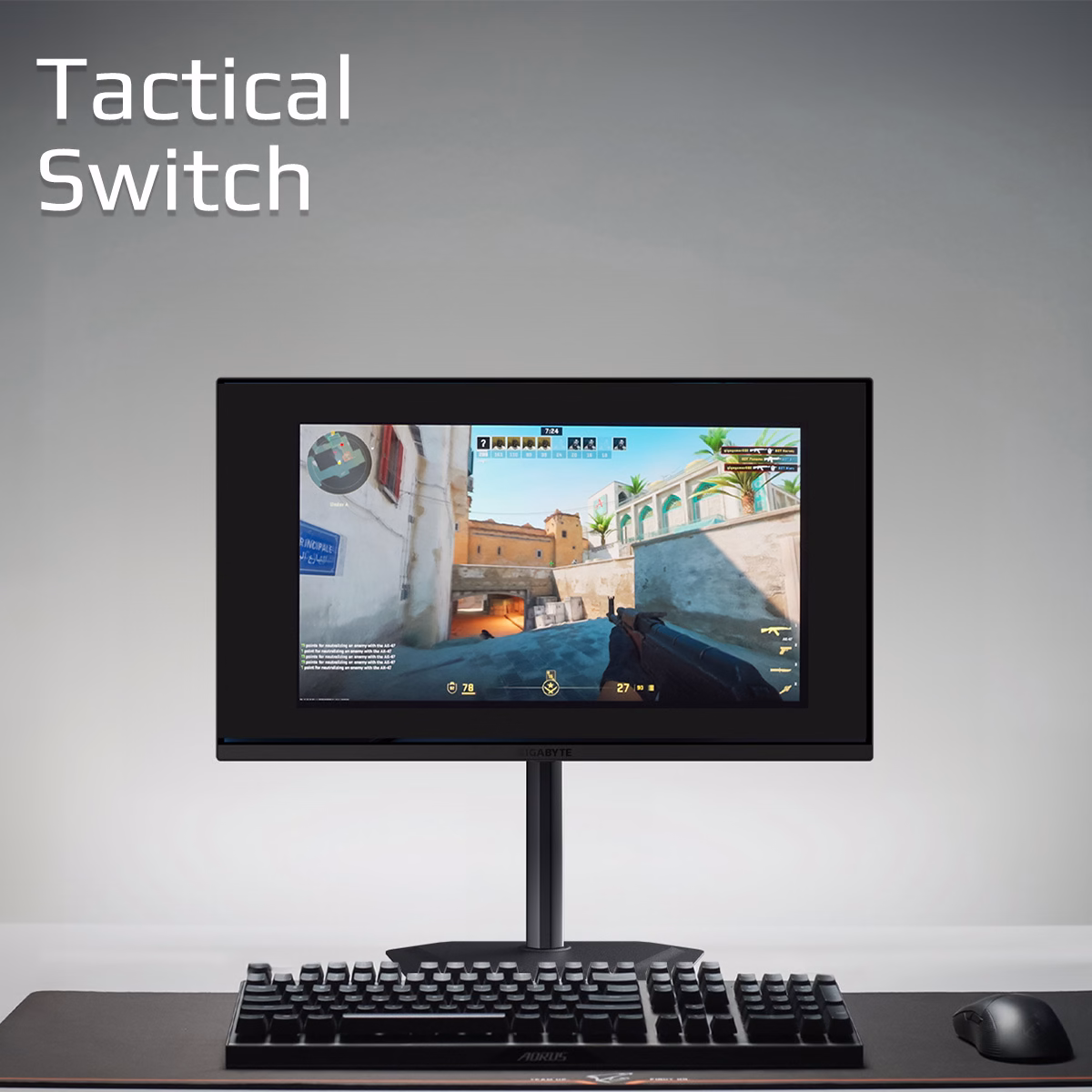 Monitor GIGABYTE MO27Q2 27" 240Hz OLED FreeSync Premium Pro Nero 10 Monitor GIGABYTE MO27Q2 27" 240Hz OLED FreeSync Premium Pro Nero - immagine 10