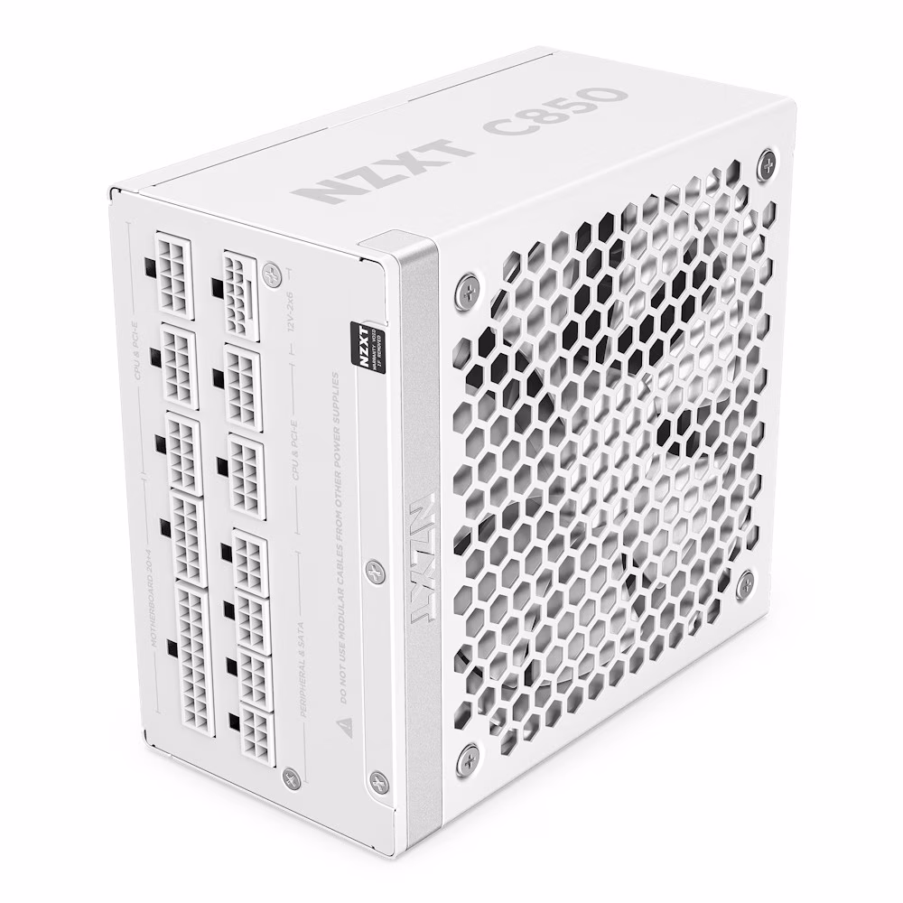Alimentatore NZXT C850 Gold 850 W 24-pin ATX Bianco