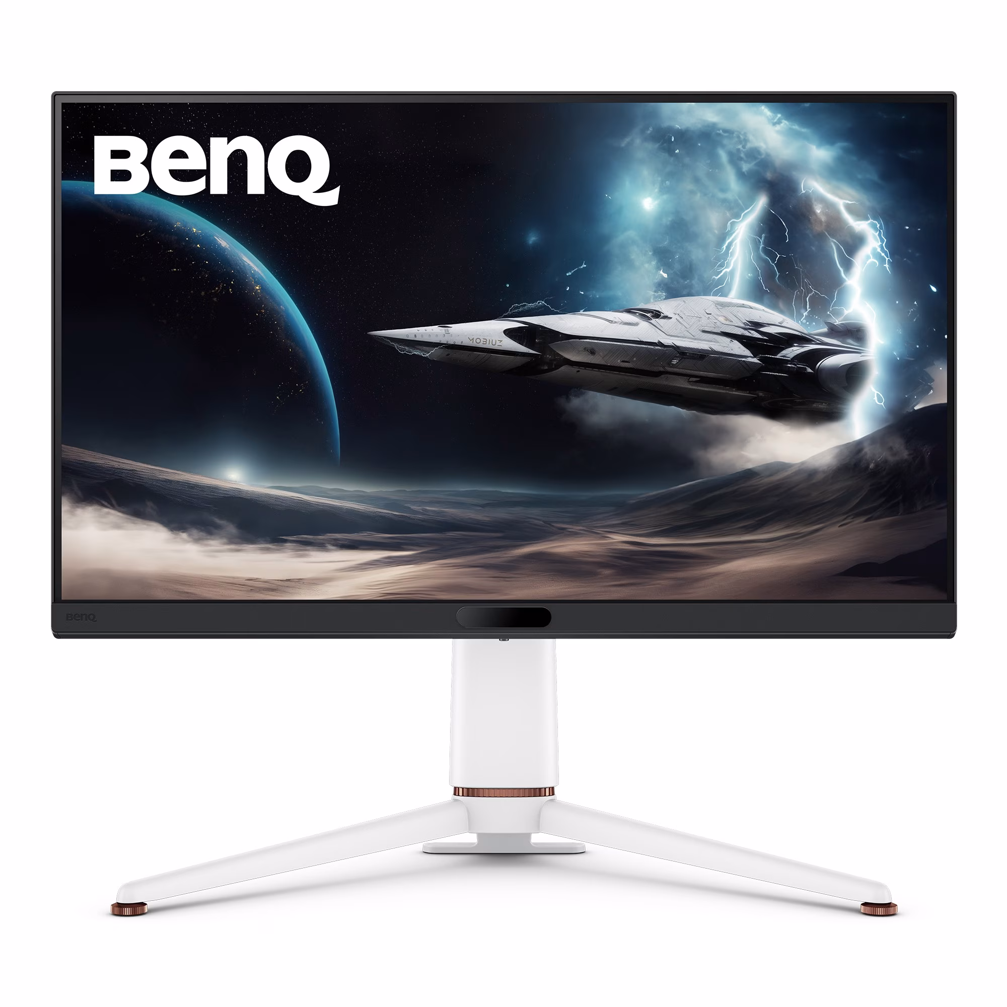 Monitor BENQ MOBIUZ EX271U 27" Bianco Nero UltraHD 4K IPS AMD-FreeSync-Premium 165Hz