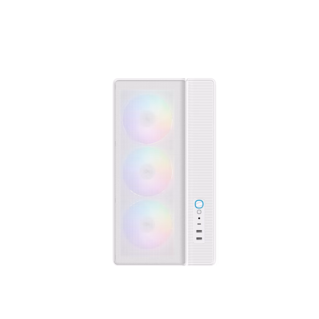 SAMA MID TOWER S50 WHITE TG 4*FAN 120mm ARGB PWM