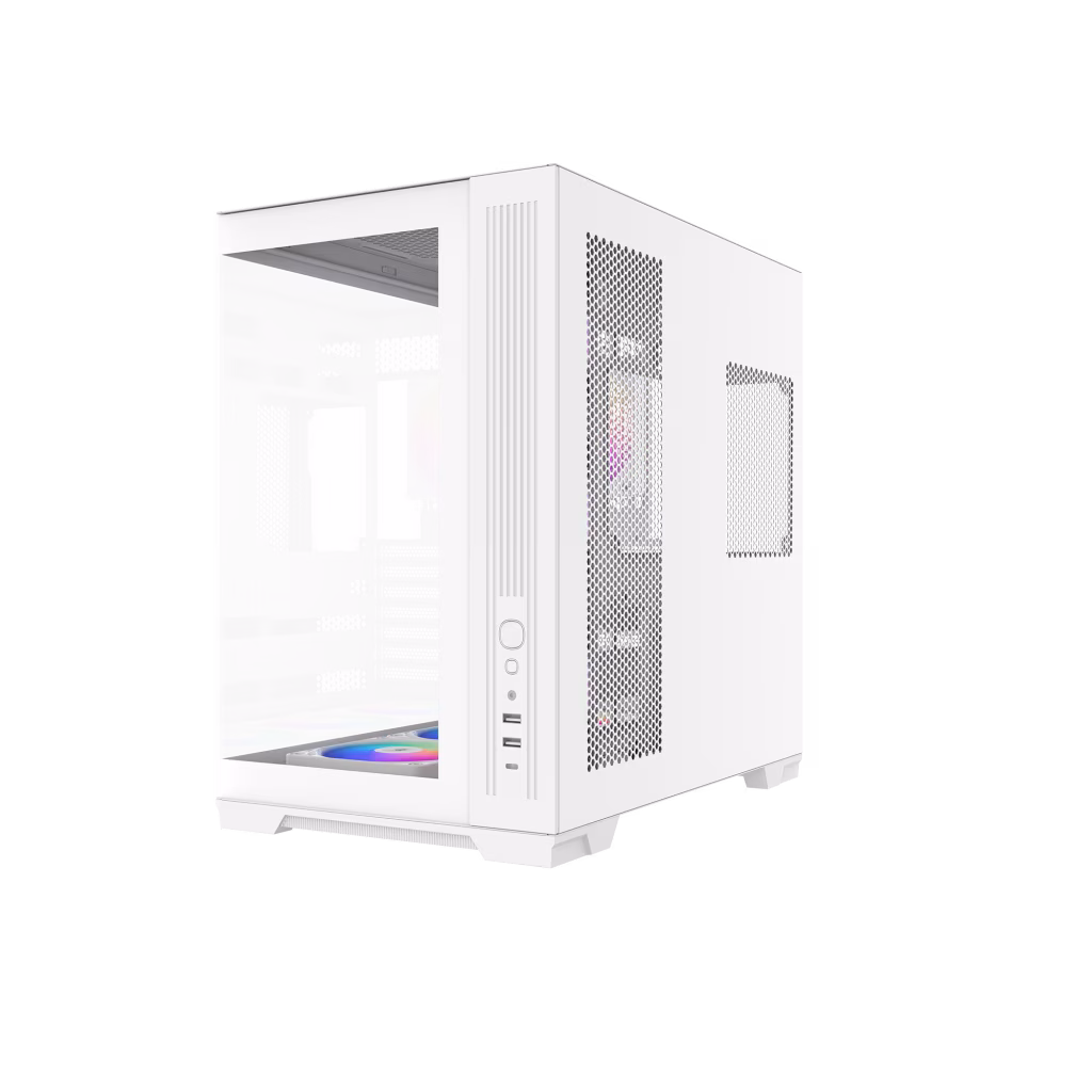 SAMA MID TOWER V52 WHITE 2*TG 7*FAN 120mm ARGB PWM