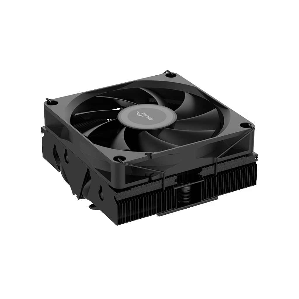 SAMA RAFF CPU U40 BLACK 2x90mm LOW PROFILE