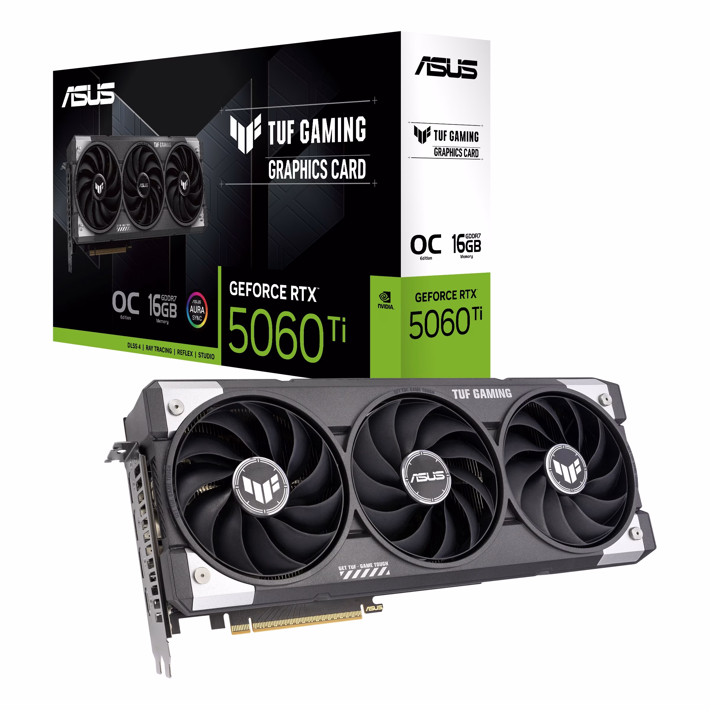 Scheda Video ASUS TUF Gaming NVIDIA GeForce RTX 5060 Ti 16 GB GDDR7