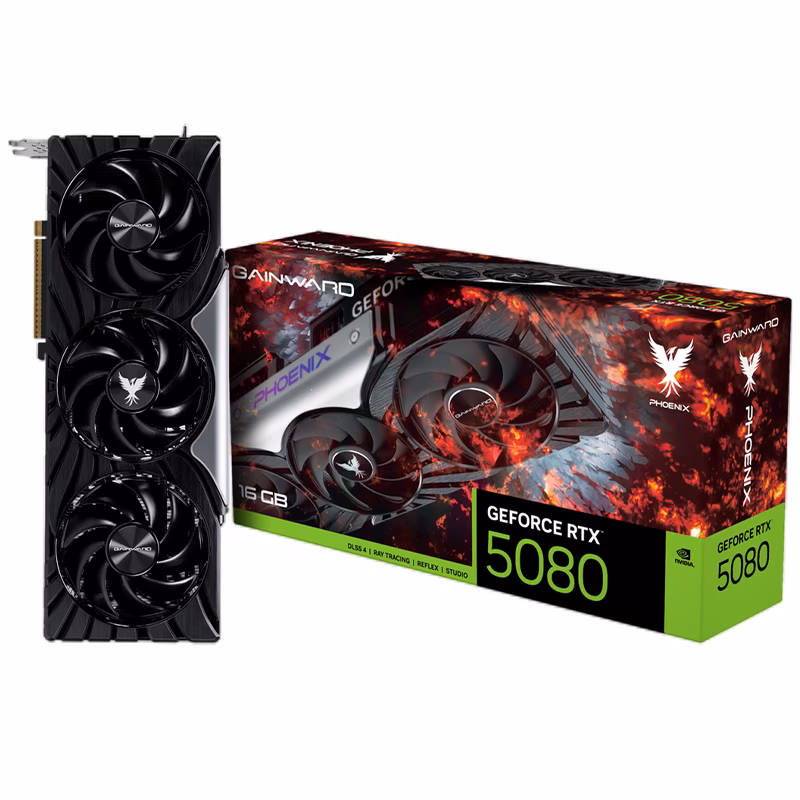 Scheda Video Gainward GeForce RTX 5080 Phoenix V1 NVIDIA 16 GB GDDR7