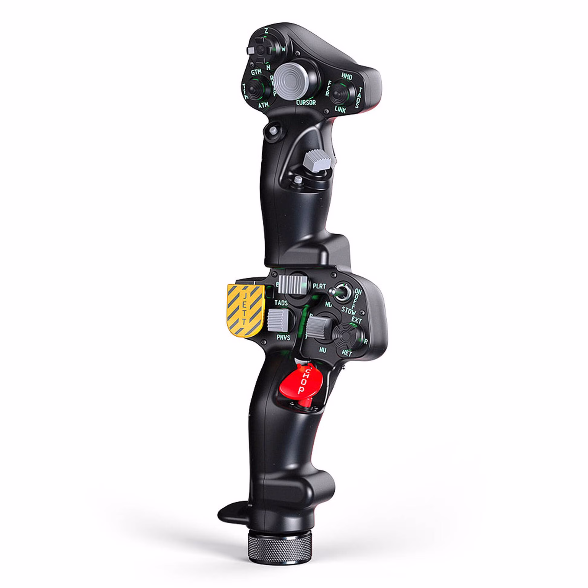Simulatori di volo Virpil Controls Dual SF Collective Grip RGB due mani nero
