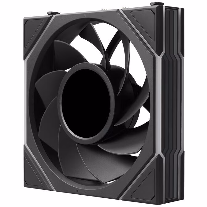 Ventola Lian Li UNI FAN TL Wireless LCD FLEX ARGB Reverse Blade 120mm Nero
