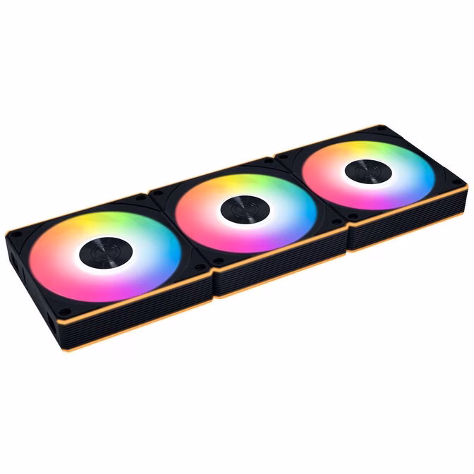Ventole Lian Li UNI FAN CL FLEX Wireless ARGB PWM 120mm kit Da 3 Con Controller Nero