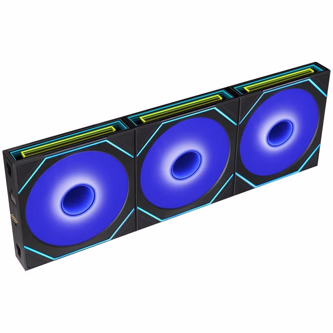 Ventole Lian Li UNI FAN SL-INF Wireless FLEX ARGB Reverse Blade120mm Con Controller Kit Da 3 Nero