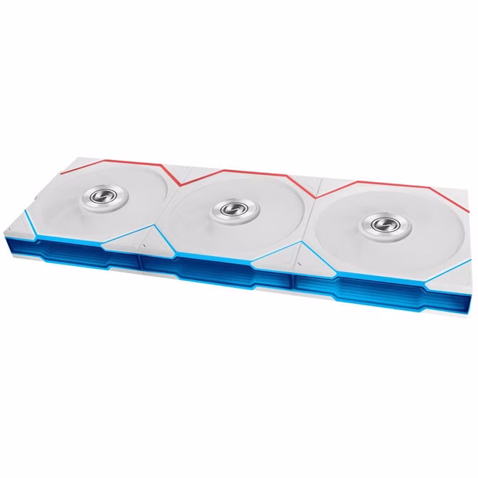 Ventole Lian Li UNI FAN TL Wireless FLEX ARGB 120mm Con Controller Kit Da 3 Bianco