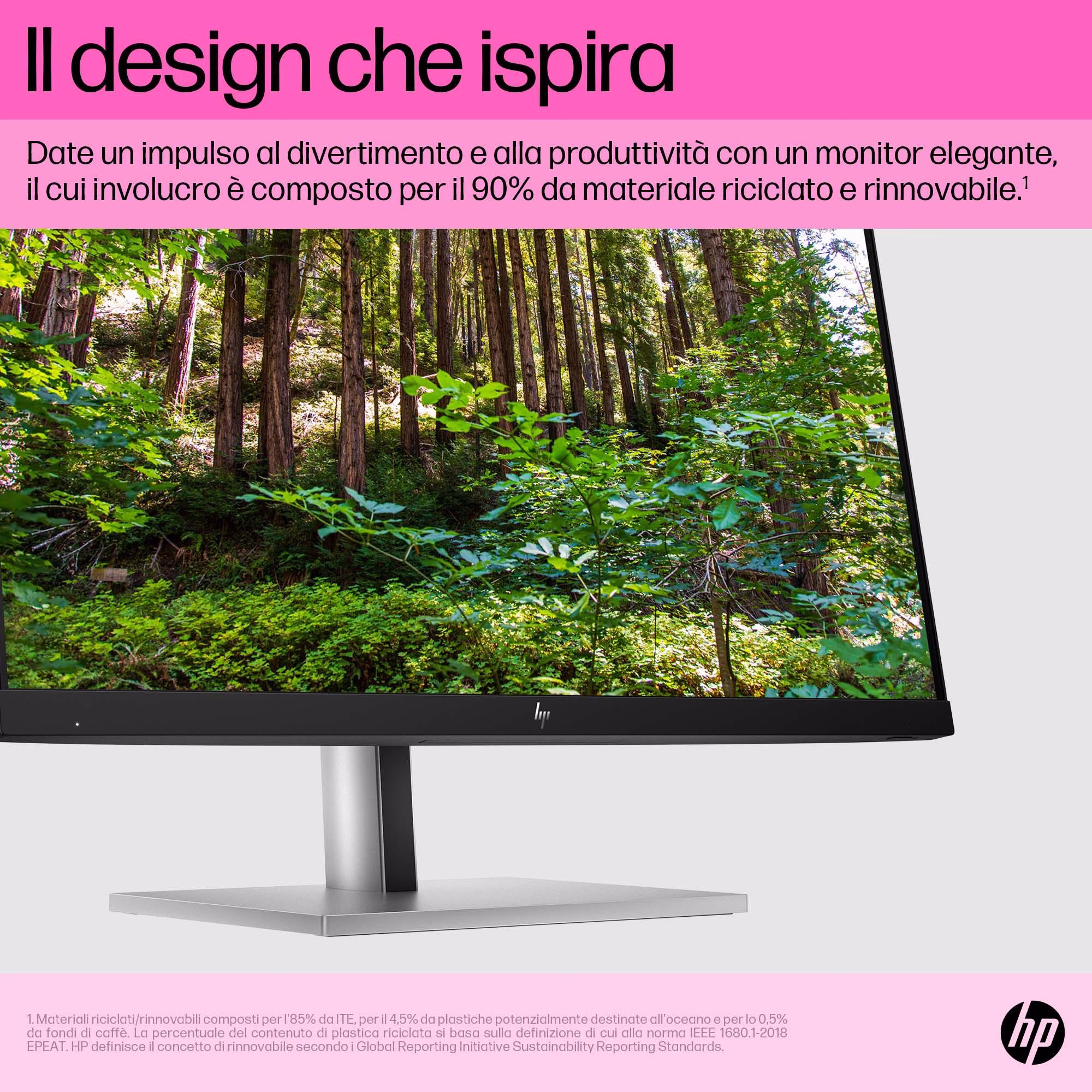 Monitor HP E24t G5 24'' Full HD IPS DisplayPort HDMI USB-Hub Pivot Touch Nero/Argento 12 Monitor HP E24t G5 24'' Full HD IPS DisplayPort HDMI USB-Hub Pivot Touch Nero/Argento - immagine 12