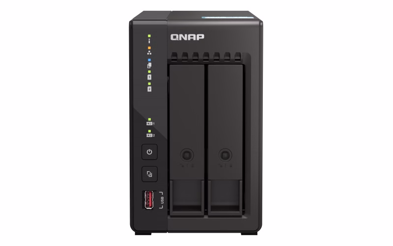 NAS Server QNAP 2 bay Desktop Tower 2 NAS Server QNAP 2 bay Desktop Tower - immagine 2