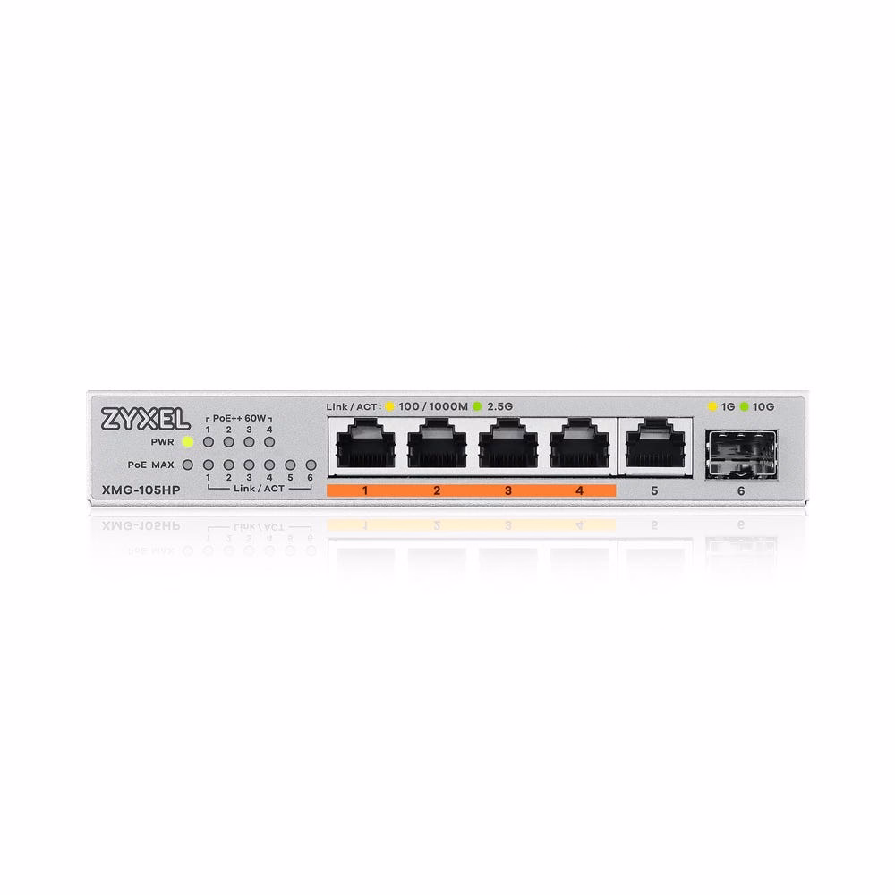 SWITCH ZYXEL XMG-105HP 3 SWITCH ZYXEL XMG-105HP - immagine 3
