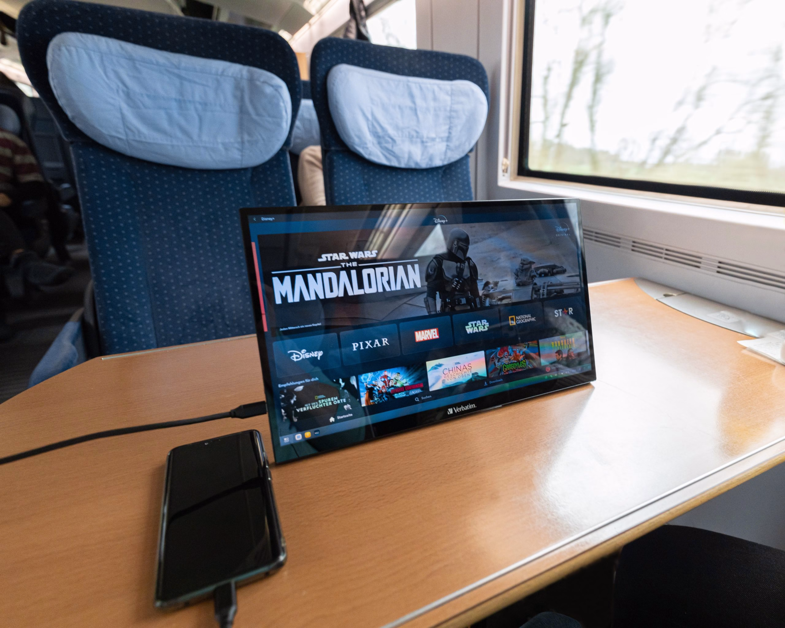 Monitor Verbatim PMT-17 17'' FullHD IPS USB-C HDR Nero 8 Monitor Verbatim PMT-17 17'' FullHD IPS USB-C HDR Nero - immagine 8