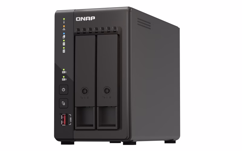 NAS Server QNAP 2 bay Desktop Tower