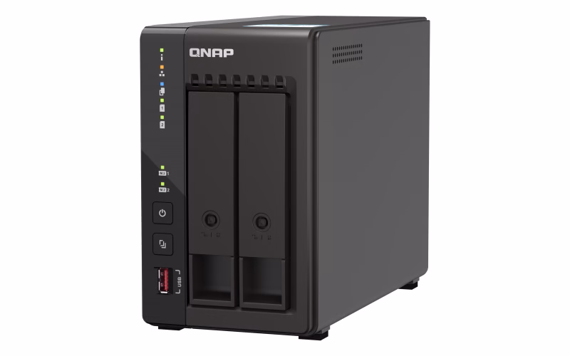 NAS Server QNAP 2 bay Desktop Tower 6 NAS Server QNAP 2 bay Desktop Tower - immagine 6