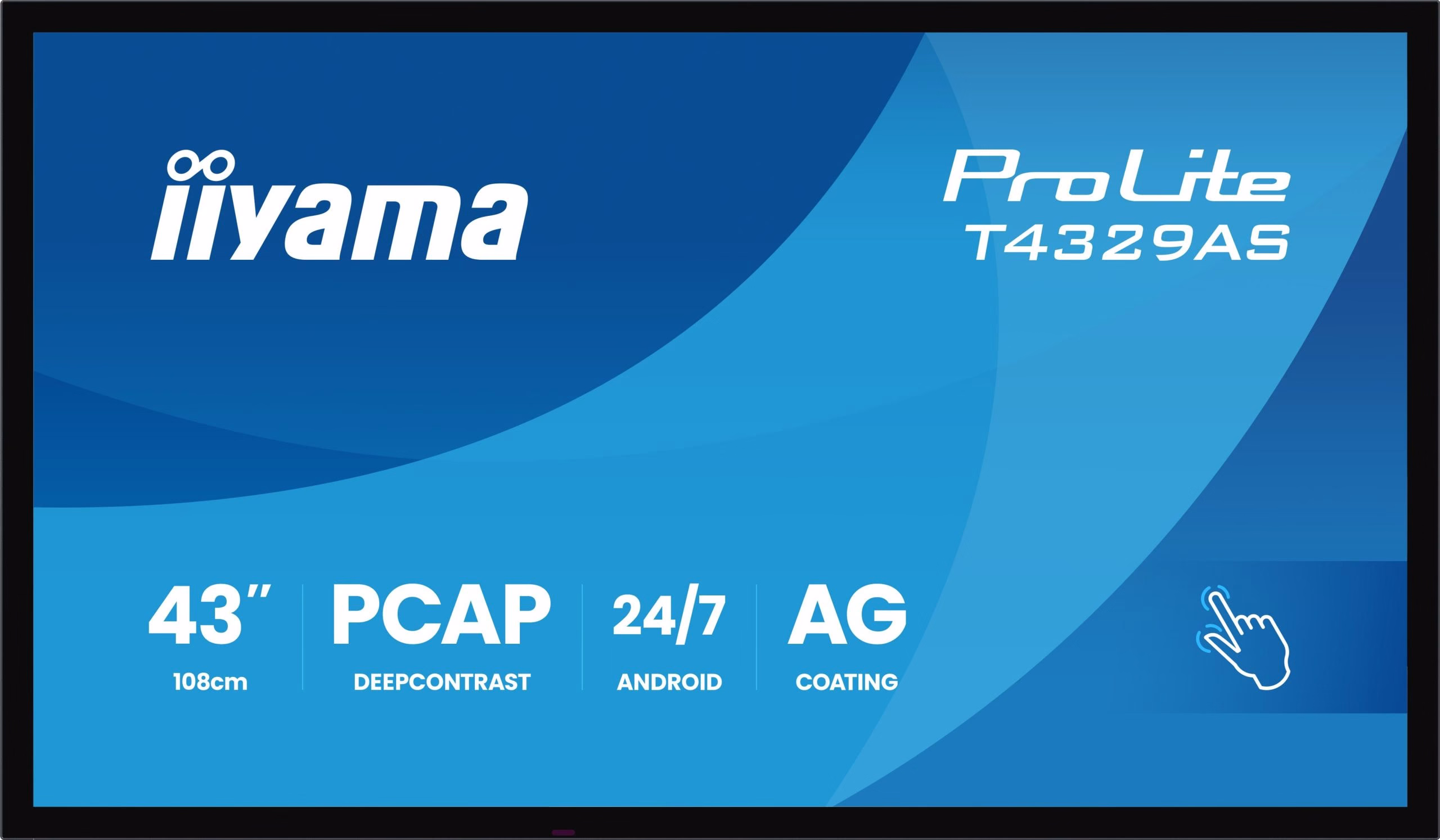 Monitor IIYAMA ProLite T4329AS-B1AG 4K UHD 42,5" VA 2 Monitor IIYAMA ProLite T4329AS-B1AG 4K UHD 42,5" VA - immagine 2
