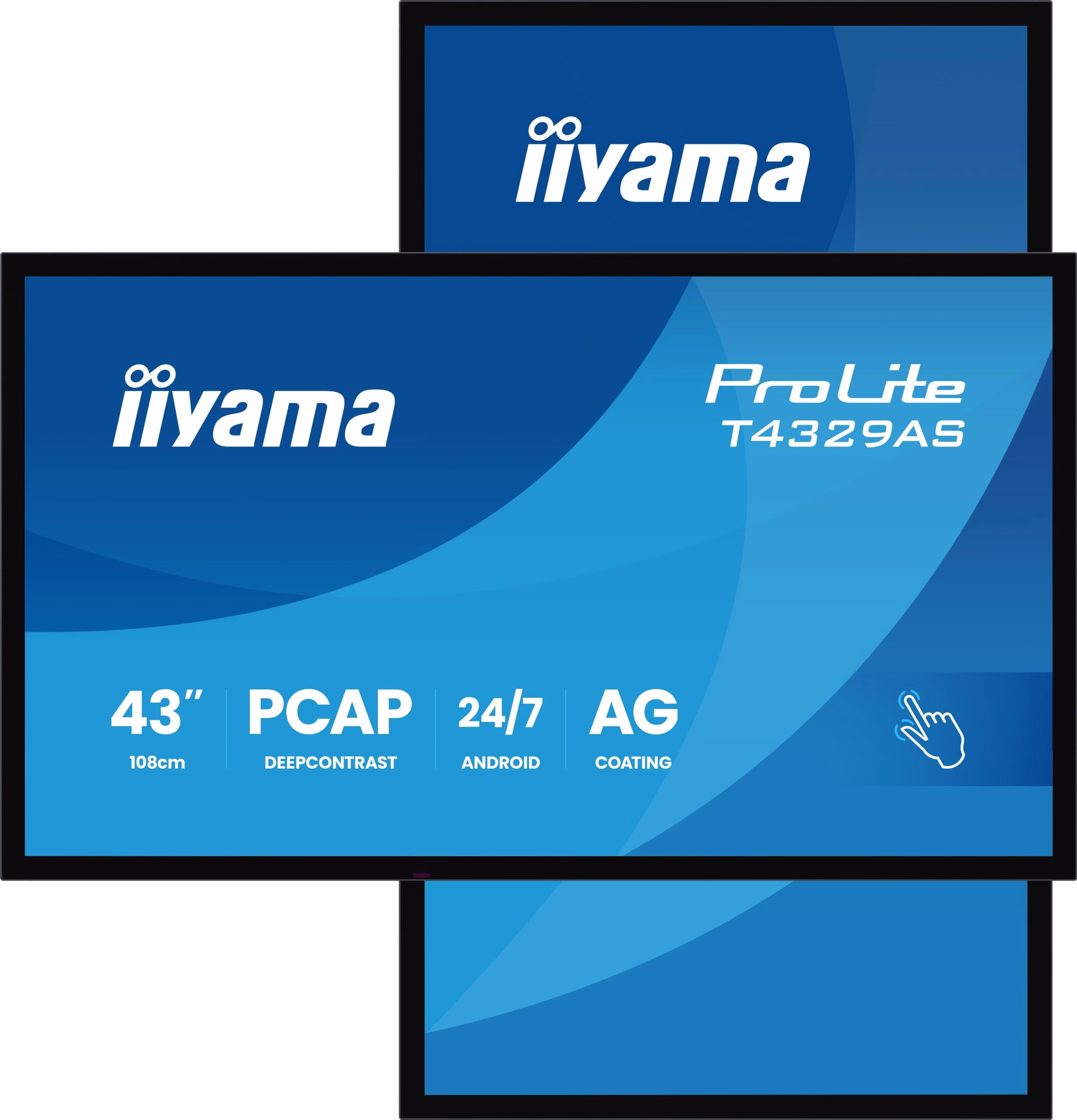 Monitor IIYAMA ProLite T4329AS-B1AG 4K UHD 42,5" VA
