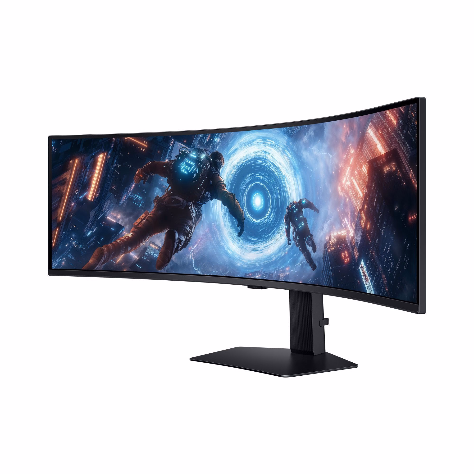 Monitor SAMSUNG Odyssey G9 G91F DQHD 49" 144 Hz VA Curvo FreeSync / G-SYNC Compatible 3 Monitor SAMSUNG Odyssey G9 G91F DQHD 49" 144 Hz VA Curvo FreeSync / G-SYNC Compatible - immagine 3