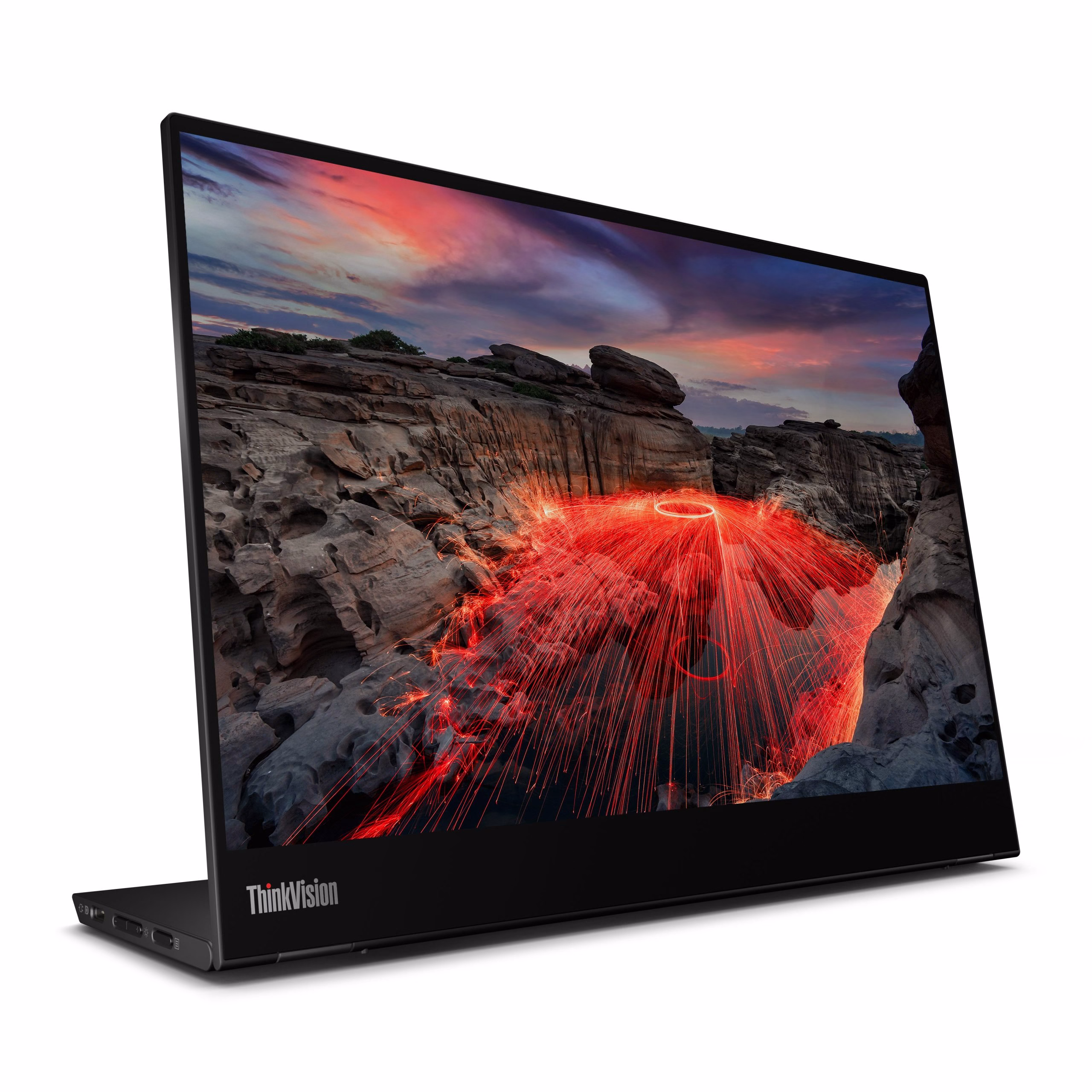 Monitor Lenovo ThinkVision M14t Gen2 14" Nero 22K IPS USB-C 2 Monitor Lenovo ThinkVision M14t Gen2 14" Nero 22K IPS USB-C - immagine 2