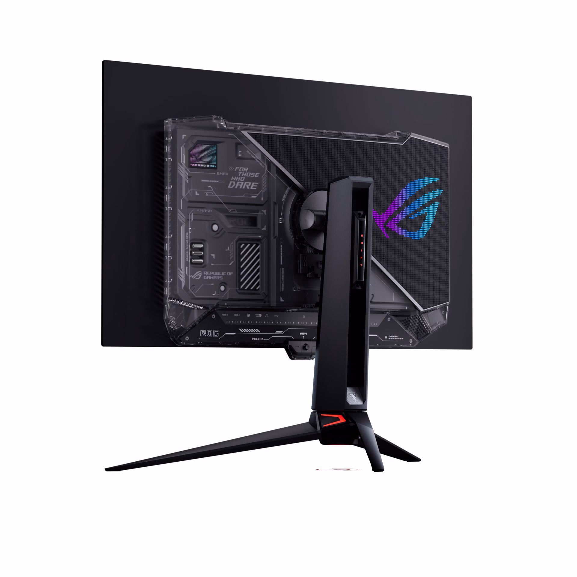 Monitor ASUS ROG Swift OLED PG32UCWM 4K UHD 31,5" 240 Hz / Full HD 480 Hz OLED FreeSync / G-SYNC 4 Monitor ASUS ROG Swift OLED PG32UCWM 4K UHD 31,5" 240 Hz / Full HD 480 Hz OLED FreeSync / G-SYNC - immagine 4